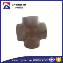 ASME A105 Forged carbon steel pipe fittings cross